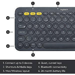 Logitech K380 Multi-Device Bluetooth Keyboard