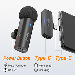 FIFINE M6 Lavalier Wireless Microphone