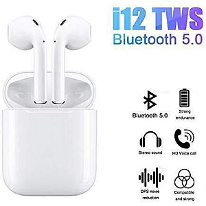 i12 Tws Wireless Bluetooth Headset With Charging Box