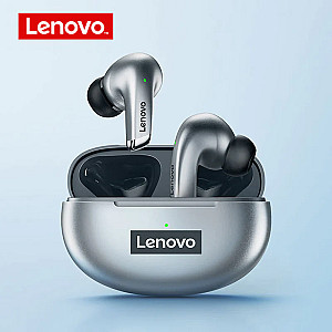 Lenovo LP5 earbuds gray & white 