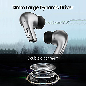 Lenovo LP5 earbuds gray & white 