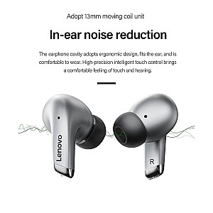 Lenovo LP5 earbuds gray & white 