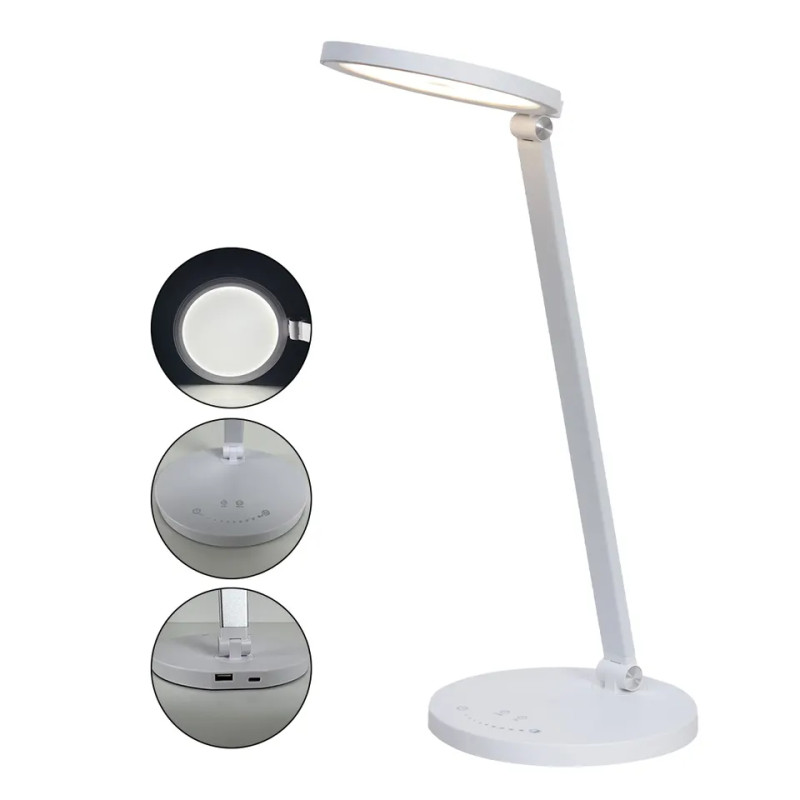 Recharchable Desk lamp with wireless charging