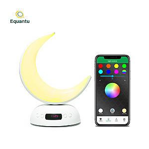 Quran Speaker Crescent Sq902 Colorful Moon Lamp