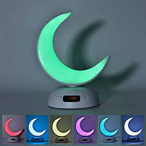 Quran Speaker Crescent Sq902 Colorful Moon Lamp