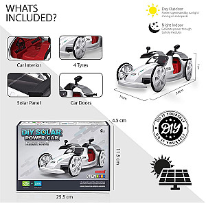 DIY Solar power racing car