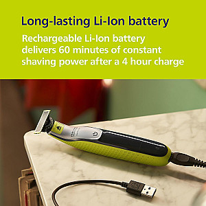 Philips Norelco 5 in 1 Face + Body Electric  Trimmer, Shaver and Groomer, QP2834/70