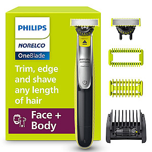 Philips Norelco 5 in 1 Face + Body Electric  Trimmer, Shaver and Groomer, QP2834/70
