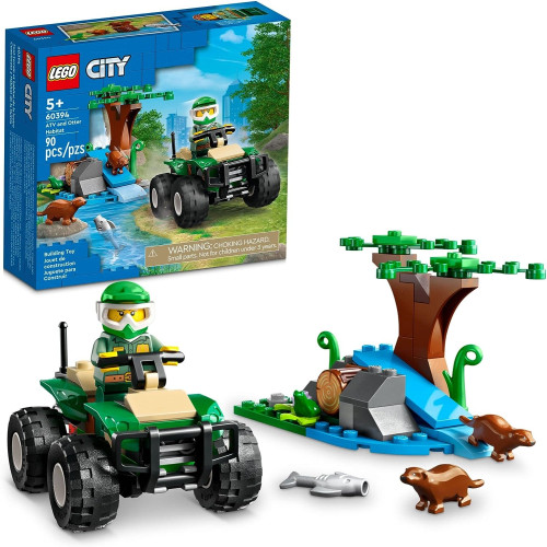 Lego City Atv and Otter Habitat