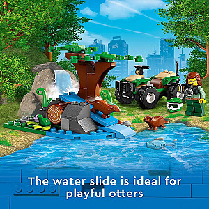 Lego City Atv and Otter Habitat