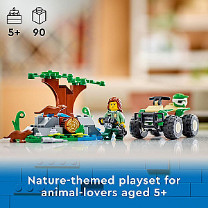 Lego City Atv and Otter Habitat